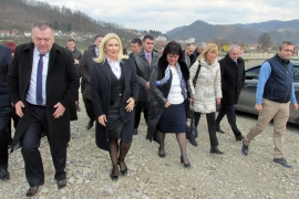 Izgradnja mosta "Bratoljub" izvodi se predviđenom dinamikom