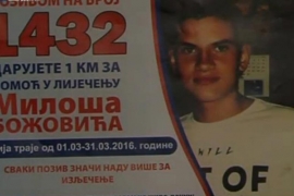 Za liječenje Miloša Božovića prikupljeno 210.000 KM