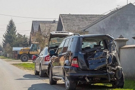 Voz Virovitičanu smrskao auto, a on se odvezao kući