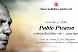 Izložba grafika Pabla Pikasa u Mladenovcu