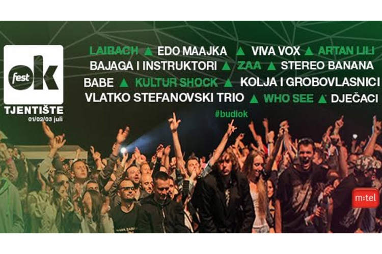 Viva Vox, Bajaga i Edo Majka dolaze na OK Fest 2016
