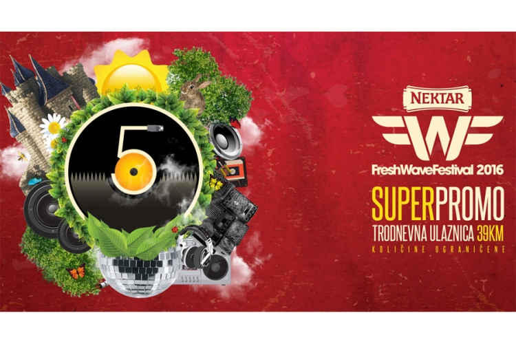Nektar FreshWave Festival: Trodnevne ulaznice u prodaji
