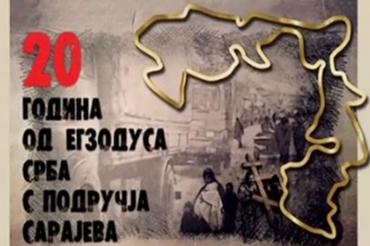 Obilježavanje 20 godina od egzodusa Srba