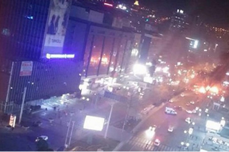 Trenutak kada je eksplodirala autobomba u Ankari (VIDEO)