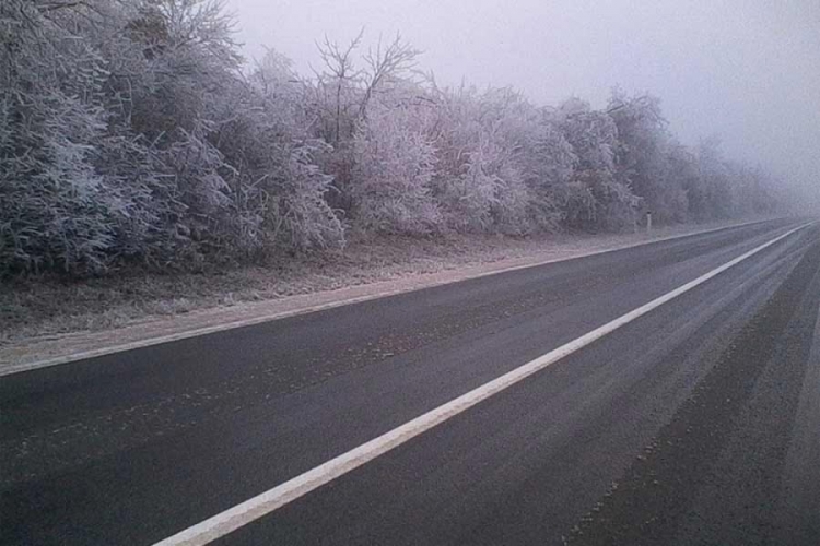 Moguća poledica u višim predjelima