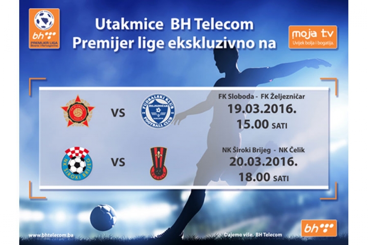 Utakmice BH Telecom Premijer lige samo na moja TV Sport