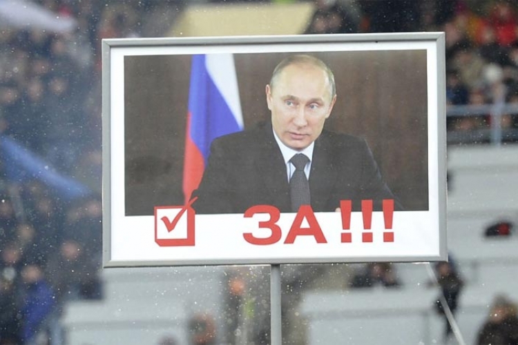 Uprkos padu povјerenja, Rusi žele Putina za predsјednika