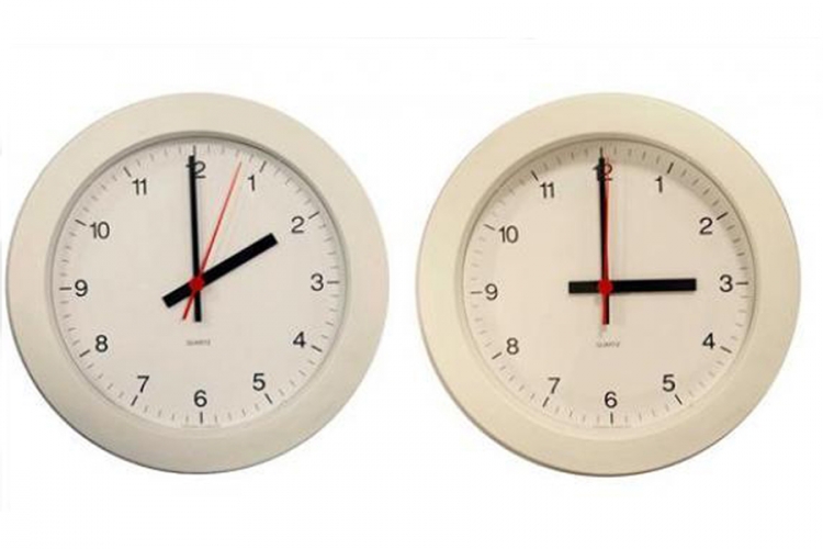 Sat se pomjera u nedjelju