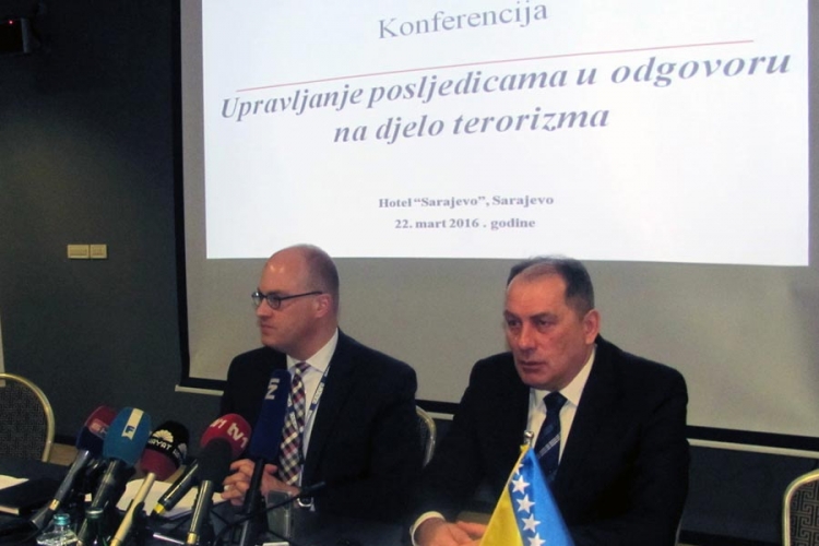 Mektić: BiH ne može da isključi mogućnost terorističkog napada