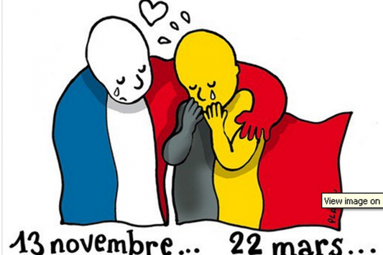 Društvene mreže preplavljene porukama podrške Belgiji