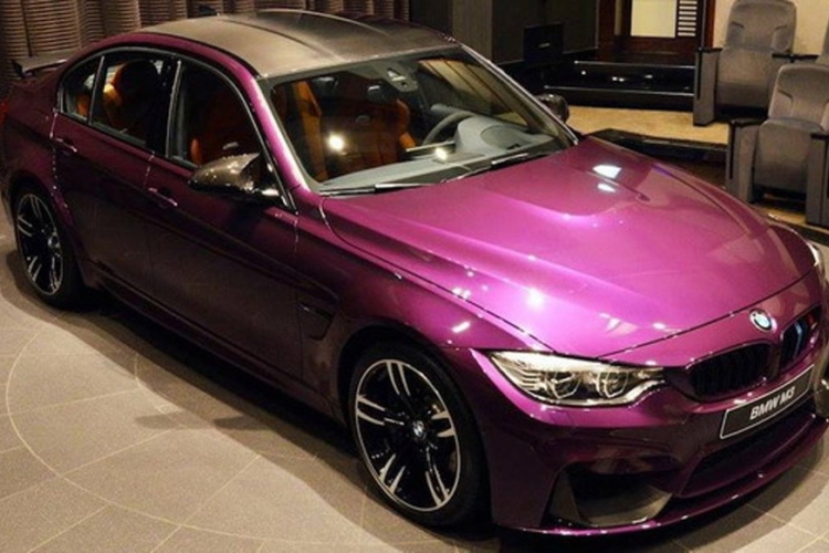BMW M3 Twilight Purple
