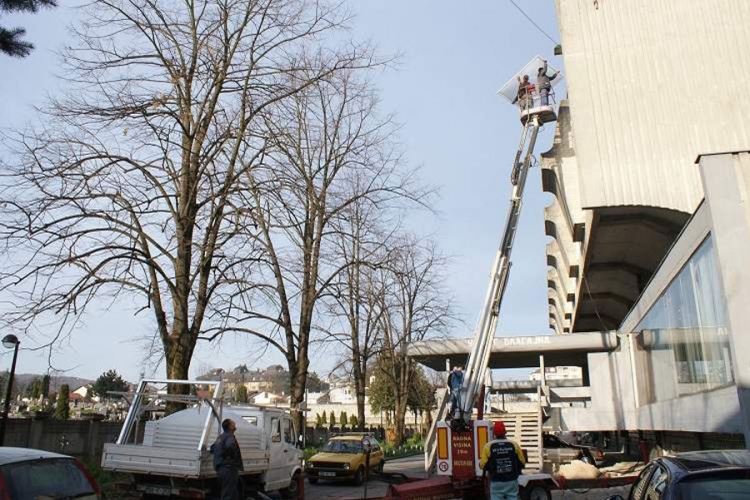 Sanacija krova dvorane "Borik" u Banjaluci