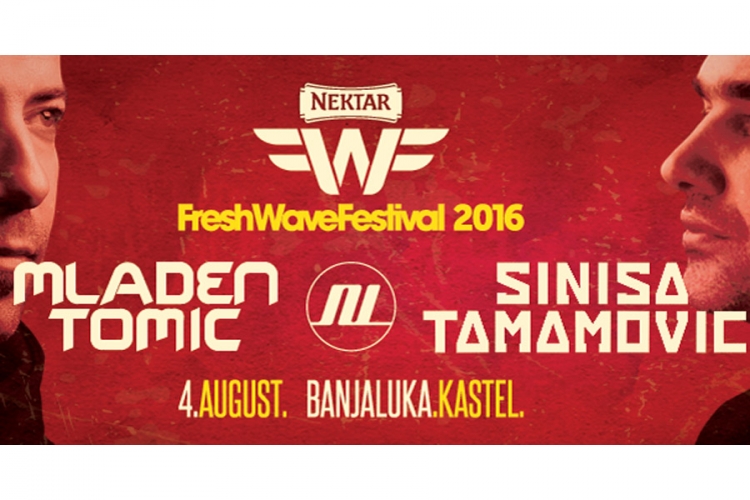 Siniša Tamamović i Mladen Tomić na FreshWave Festivalu 2016