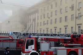 Moskva: Gori cijela zgrada ruskog Ministarstva odbrane (VIDEO)