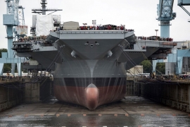 Najskuplji ratni brod na svijetu - USS Gerald R. Ford CVN 78 (FOTO ...
