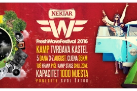 Nektar FreshWave festival dobija novu dimenziju zabave - kamp