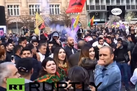 Sukob Kurda i Erdoganovih pristalica u Njemačkoj (VIDEO)