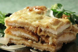 Zapečena pohovana piletina