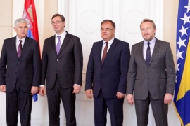 Članovi Predsjedništva BiH sa Vučićem u Mostaru
