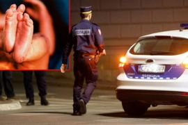 Mrtva beba pronađena u kesi
