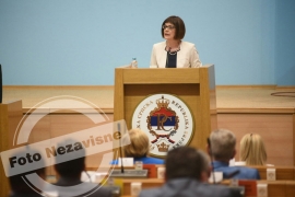 Maja Gojković u NSRS: Republika Srpska nikada neće biti sama