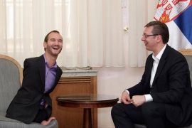 Beograd: Vučić se sastao sa Nikom Vujičićem


