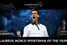 Treći put u karijeri, Novak Đoković osvojio Laureus nagradu za ...