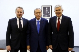 Izetbegović i Čović sa Erdoganom: Trilateralni sastanak Turska - BiH ...