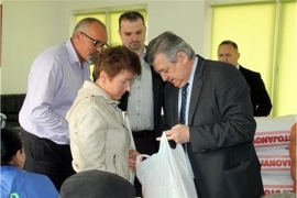 Bijeljina: Paketi hrane za socijalno ugrožene građane