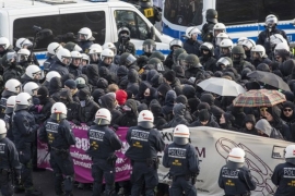 Protesti ljevičara u Štutgartu, 400 ljudi uhapšeno (VIDEO)