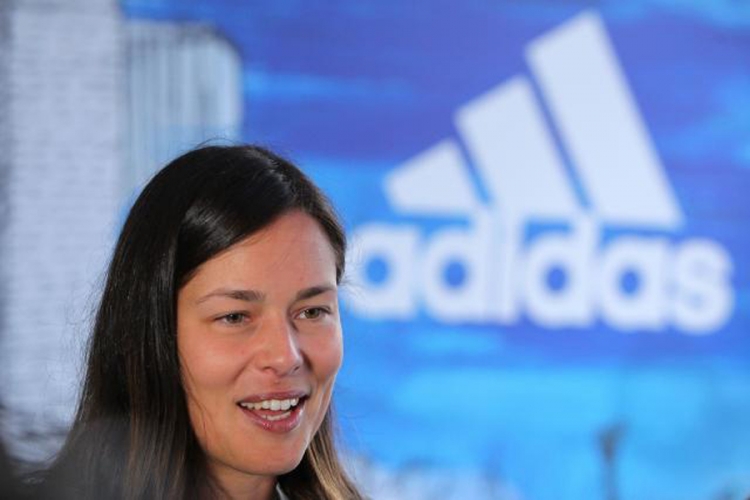 Ana kao zebra na Rolan Garosu
