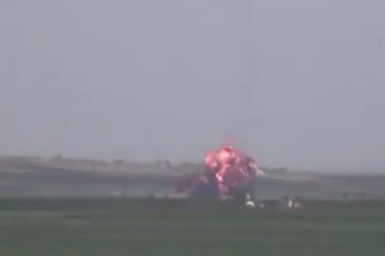 Oboren sirijski Su-22, pilota zarobili islamisti? (VIDEO)