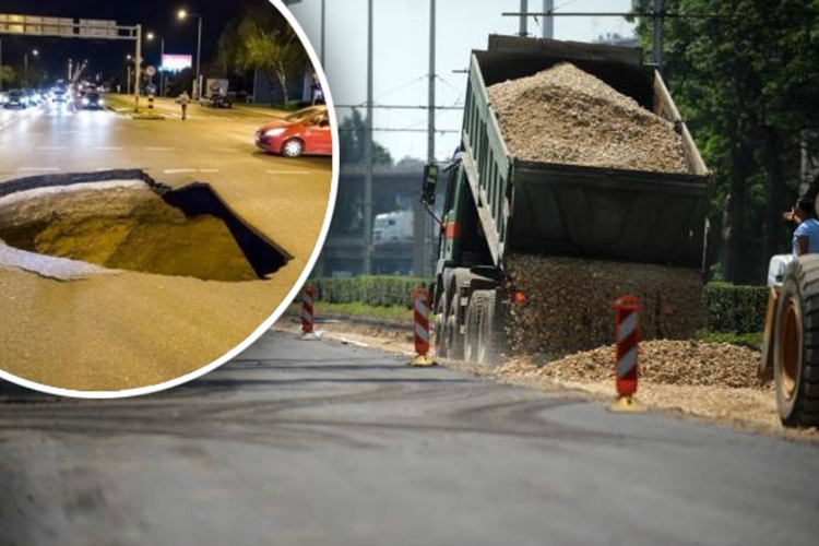 Zagreb: Pojavila se još jedna rupa na cesti