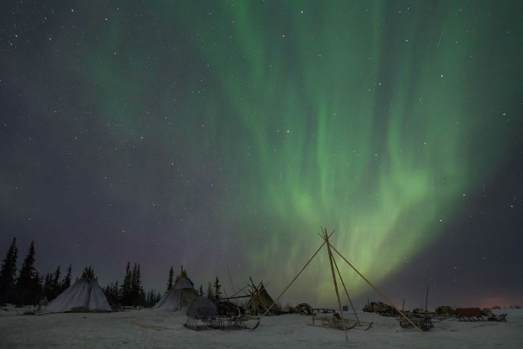 Polarna svjetlost na nebu iznad Rusije (FOTO)