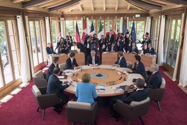 Šefovi diplomatije G7 počinju sastanak bez Štajnmajera