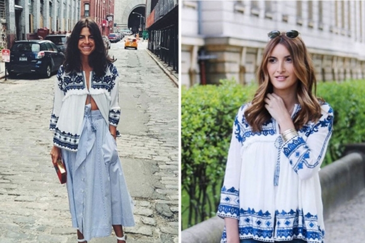 Romantične i raskošne boho bluze (FOTO)