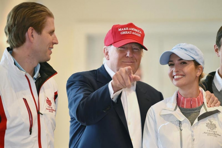 Ivanka i Erik neće glasati za tatu Trampa