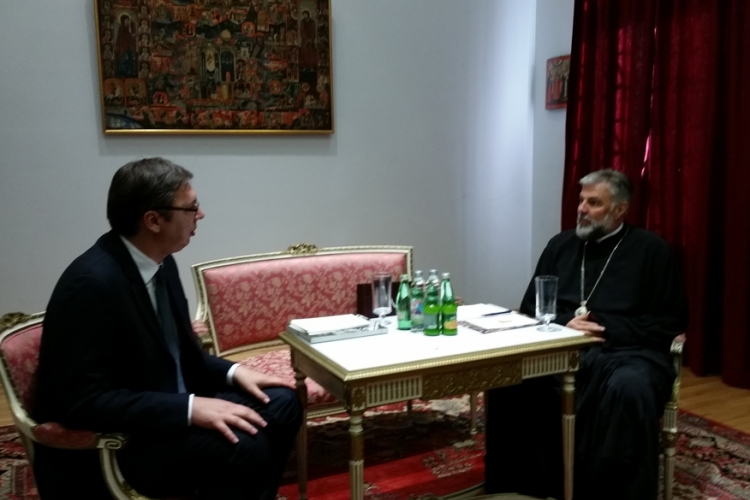 Vučić obećao pomoć u obnovi Sabornog hrama u Mostaru