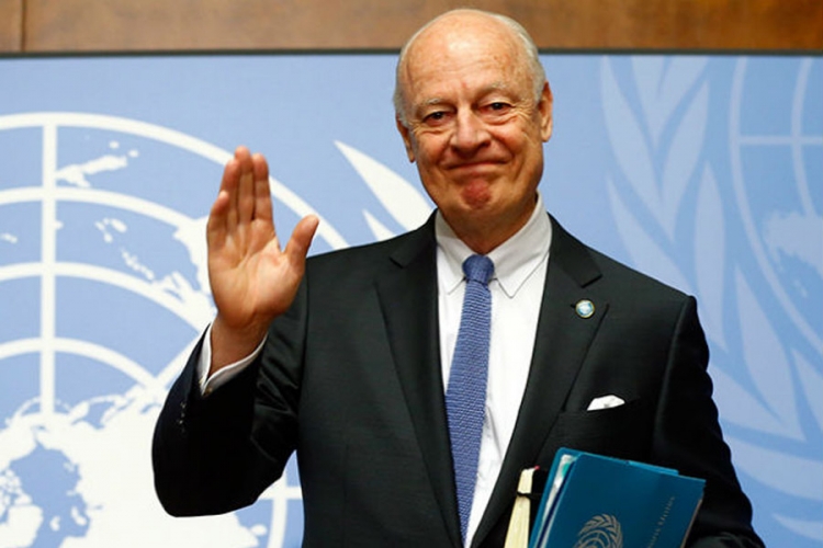 De Mistura: Rusija i Iran podržavaju politički proces u Siriji