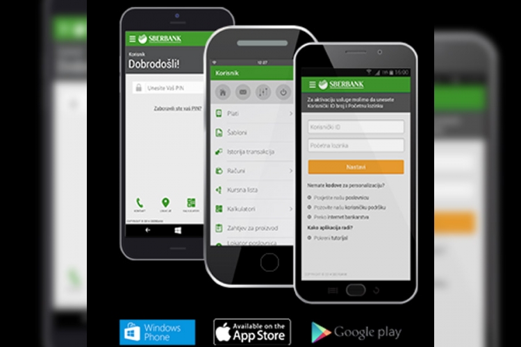 Unapređeno mobilno bankarstvo mSberbankBL