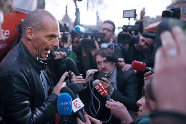 Varufakis pružio podršku protestima u Parizu (VIDEO)