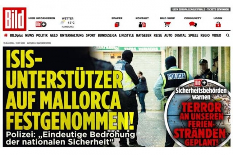 Bild: Mogući napadi terorista ID na plaže u Italiji, Španiji i Francuskoj