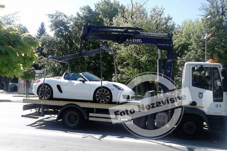 Porše sa depoa podignut za 40 minuta