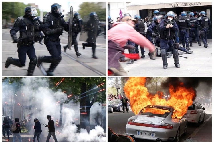 Rat na ulicama Pariza: Bjesne protesti zbog reformi u radu, demonstranti pale sve pred sobom (VIDEO)