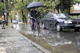 Sutra kiša, obilnije padavine na jugu
