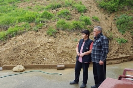 Čane u Gornjoj Lipnici: Šest porodica ugroženo klizištem