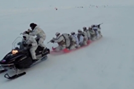 Ovako vježbaju ruske čečenske trupe (VIDEO)