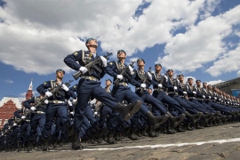 Proba vojne parade, 100 aviona nad Moskvom