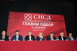 Počela sjednica Glavnog odbora SNSD-a