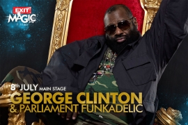 Na EXIT dolazi legendarni George Clinton uz Parliament-Funkadelic